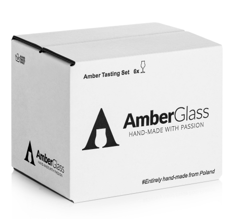 Przejdź do produktu Kieliszki do degustacji whisky komplet Amber Glass 100ml 6szt. 