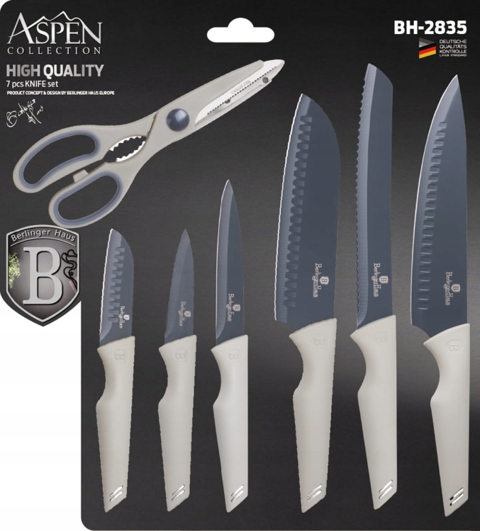 Zestaw noże Berlinger Haus Aspen 7el. BH-2835