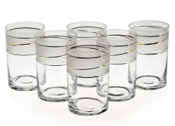 Komplet szklanek do kawy, herbaty 250 ml SK0702