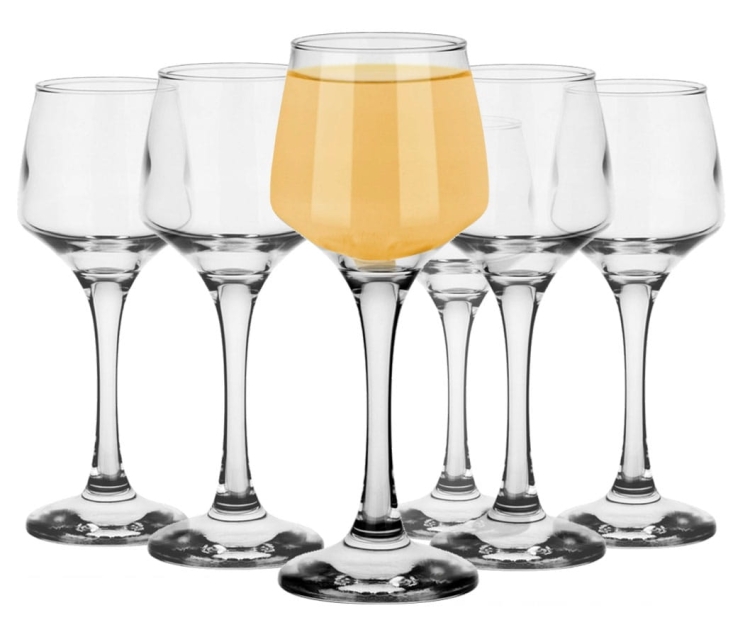 Komplet zestaw szklanki kieliszki LAV 36el