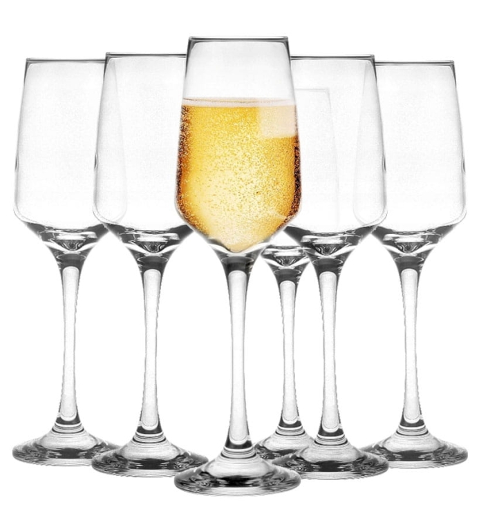 Komplet zestaw szklanki kieliszki LAV 36el