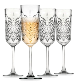 PASABAHCE Timeless kieliszki do szampana 175ml 4szt