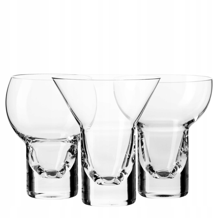 Komplet szklanek do drinków KROSNO SHAKE 3szt