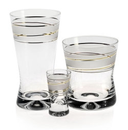 Komplet SK07 18el. szklanki i kieliszki do soku wody whisky