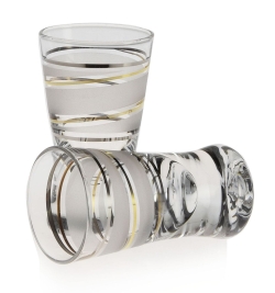 Komplet SK07 18el. szklanki i kieliszki do soku wody whisky