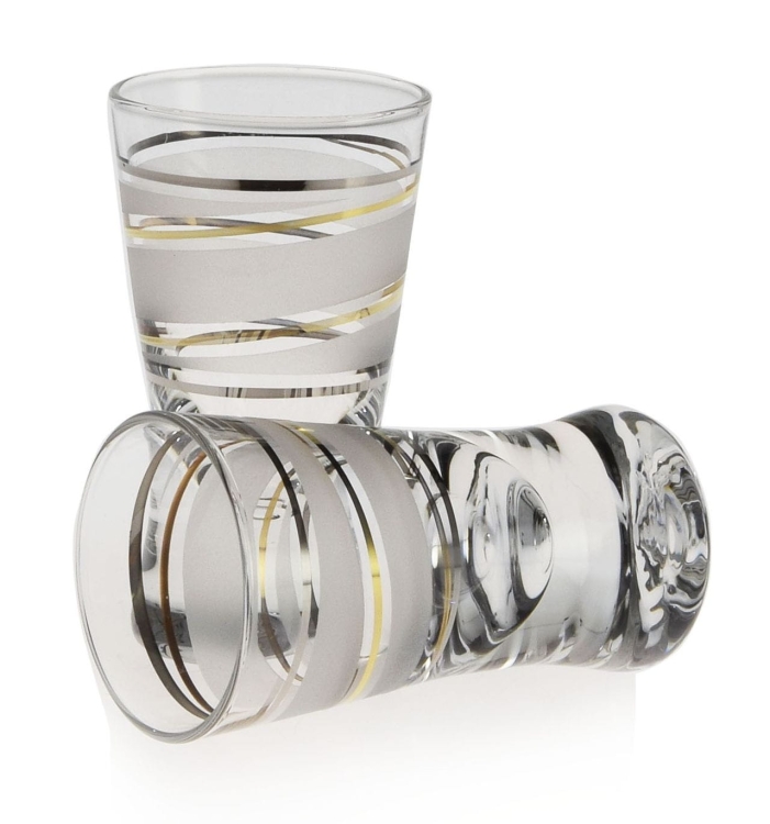 Komplet SK07 18el. szklanki i kieliszki do soku wody whisky