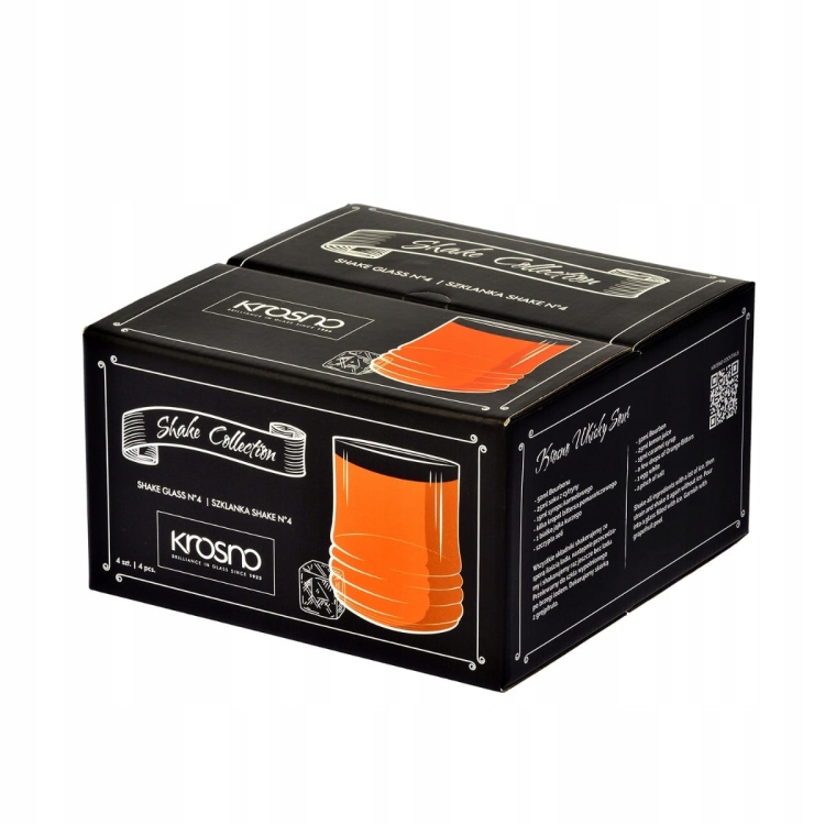 Szklanki drinków soku KROSNO SHAKE N°4 Whisky Sour 280ml