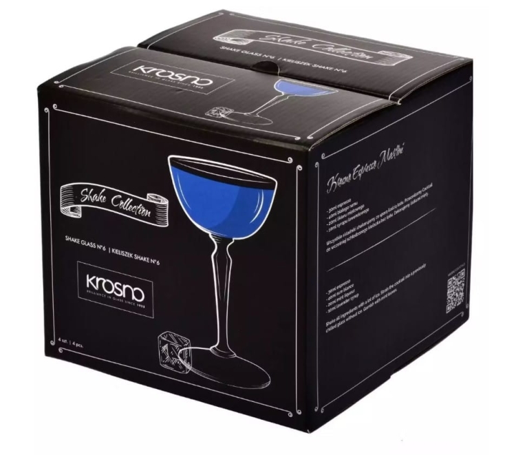 Kieliszki do drinków KROSNO SHAKE N°6 Martini 140ml