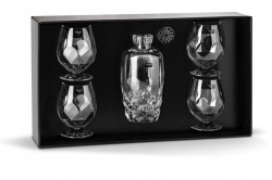 Komplet do koniaku brandy Bohemia Desire 4+1