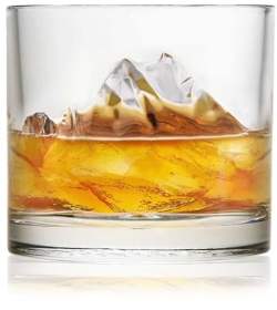 Szklanka do whisky JASŁO Polskie GÓRY na prezent | ŚWINICA