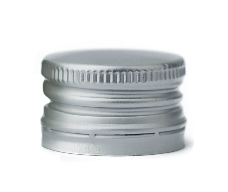 Przejdź do produktu Zakrętki do butelek fi 28mm SREBRNE 10szt