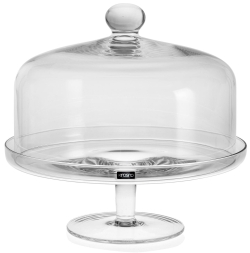 Patera z kloszem na tort ciasta KROSNO Glamour ⌀ 31,5 cm