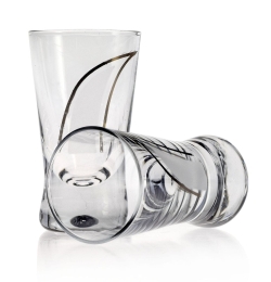 Komplet kieliszków do wódki likieru 25ml PŁETWA