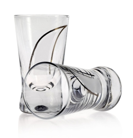 Przejdź do produktu Komplet kieliszków do wódki likieru 25ml SATYNOWA ŁEZKA