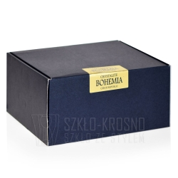 Ekskluzywny zestaw do wódki , likieru Bohemia Quadro 6+1 KRYSZTAŁ