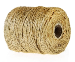 Sznurek Jutowy naturalny ozdobny 2mm 120m 0,25kg