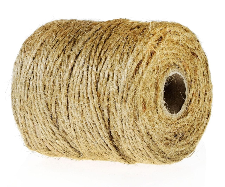 Sznurek Jutowy naturalny ozdobny 2mm 120m 0,25kg
