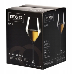 Kieliszki do wina białego KROSNO Ray 320 ml 4szt