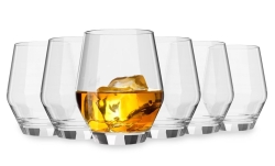 Szklanki do napojów wody soku KROSNO Ray 380ml 6szt
