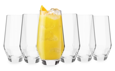 Przejdź do produktu Szklanki do napojów long drink KROSNO Ray 450ml 6szt 