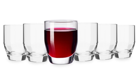 Przejdź do produktu Kieliszki do wódki shotów KROSNO Ray 50 ml 6szt