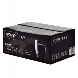 Kieliszki do wódki shotów KROSNO Ray 50 ml 6szt
