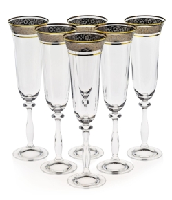 Ekskluzywny komplet na prezent złoto platyna 30el