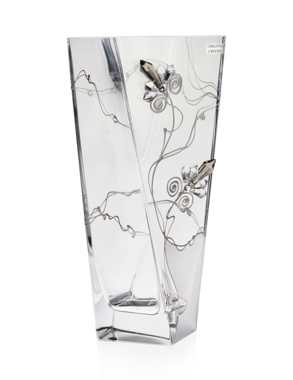 Ekskluzywny wazon 2K stylizowany na Swarovski 30cm