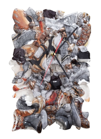 Przejdź do produktu Ekskluzywny, szklany, prostokątny zegar ścienny 33x47cm "2"