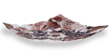 Przejdź do produktu Ekskluzywna kwadratowa szklana patera na owoce pizze 38cm "25"