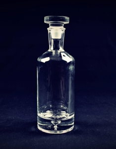 Karafka butelkowa do whisky brandy na prezent 750ml