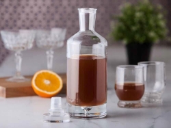 Karafka butelkowa do whisky brandy na prezent 750ml
