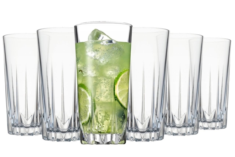 PASABAHCE KARAT szklanki long drink 330 ml 6szt