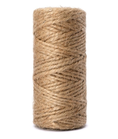 Przejdź do produktu Sznurek Jutowy naturalny ozdobny 2mm 50m 0,1kg 