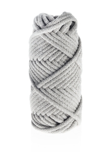 Sznurek do rękodzieła makramy z rdzeniem Jasny Szary 3mm 20m