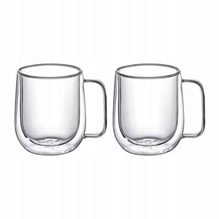 Szklanki kubki termiczne do kawy i herbaty AMBITION MIA 250ml 2szt