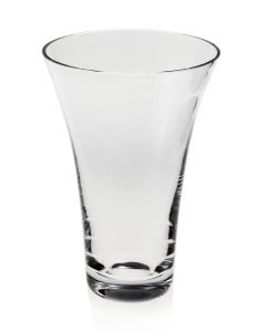 Wazon szklany dekoracyjny bezbarwny na kwiaty 19cm