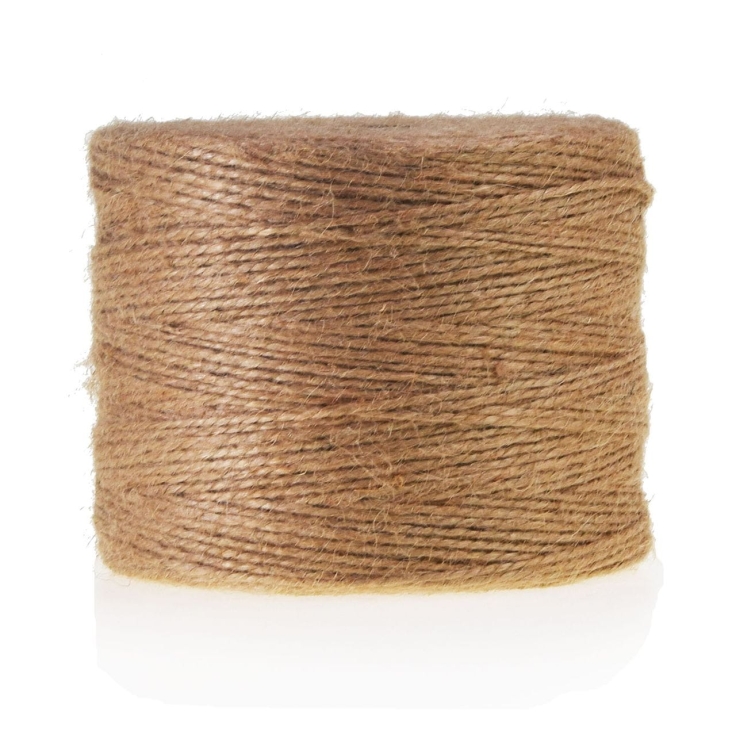 Sznurek Jutowy naturalny ozdobny 1mm 490m 0,5kg