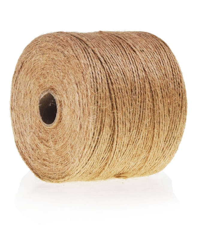 Sznurek Jutowy naturalny ozdobny 1mm 490m 0,5kg