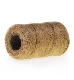 Sznurek Jutowy naturalny ozdobny 1mm 85m 100g