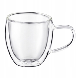 Szklanki kubki termiczne MIA 250ml 2szt