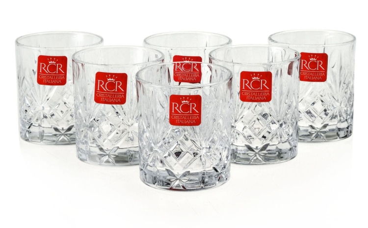 RCR MELODIA kieliszki do wódki likieru SHOT 80ml