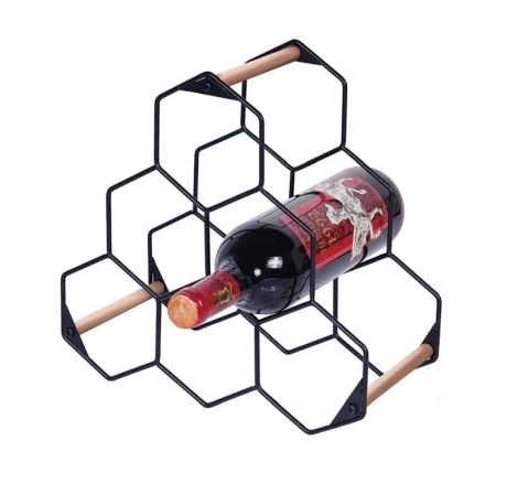 Przejdź do produktu Stojak na wino Berlinger Haus black rose BH-6772