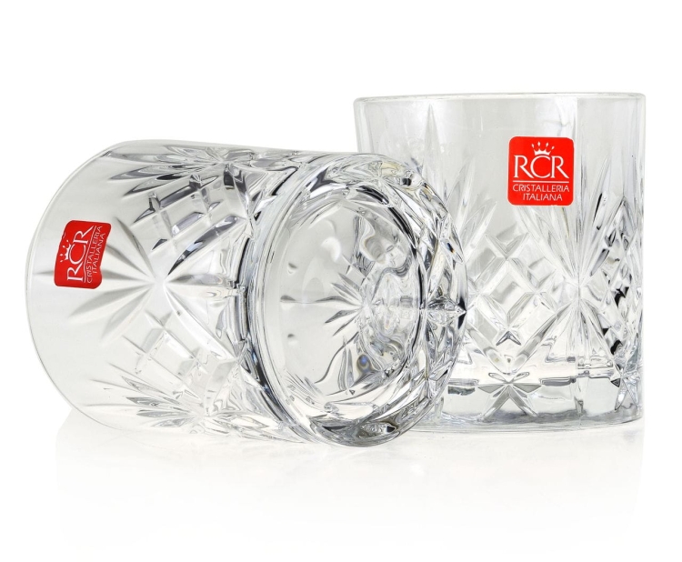 Szklanki do whisky brandy soku RCR MELODIA 240ml