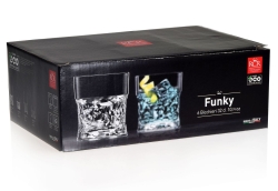 Szklanki kryształ do whisky RCR SOUND FUNKY 320ml