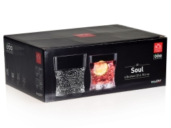 Szklanki kryształ do whisky RCR SOUND SOUL 320ml