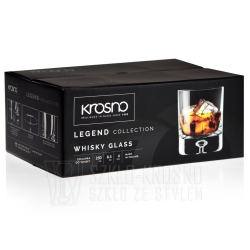 Szklanki do whisky KROSNO HANDMADE Legend 250ml