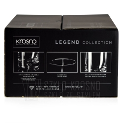 Szklanki do whisky KROSNO HANDMADE Legend 250ml