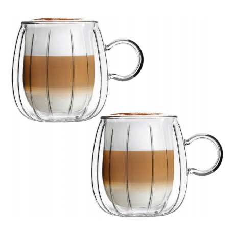 Przejdź do produktu Szklanki do kawy i herbaty VialliDesign 250ml 2szt