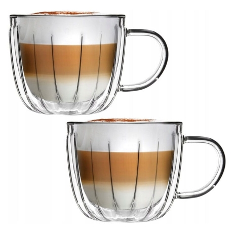 Przejdź do produktu Szklanki do kawy i herbaty VialliDesign 250ml 2szt